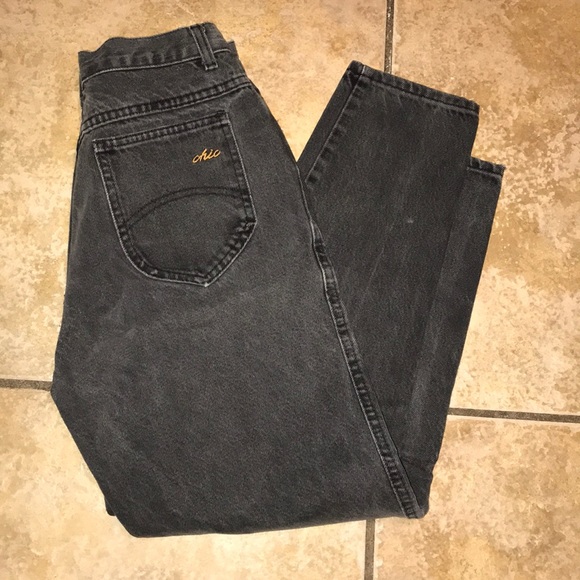 chic Denim - Chic Vintage Mom Jeans High Waisted size 24